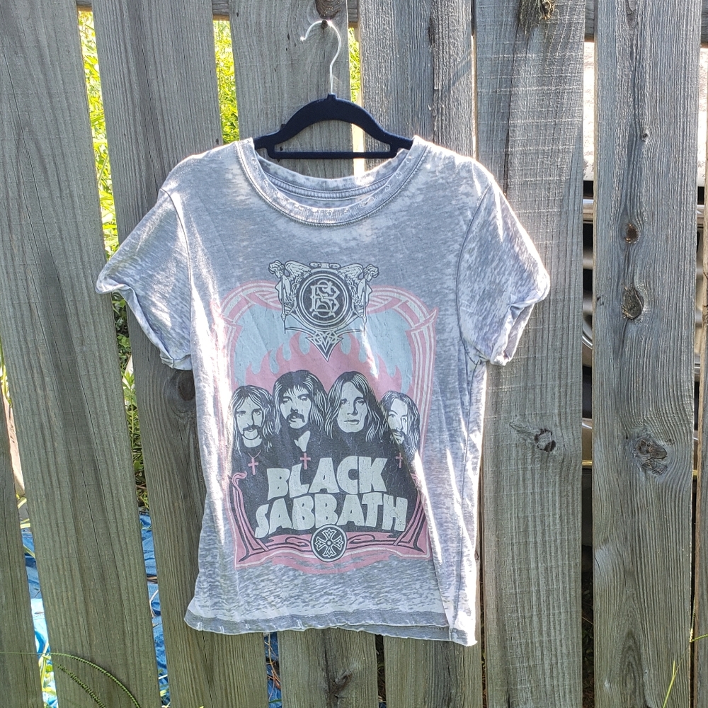 XS Recycled Karma Black Sabbath Band T-shirt